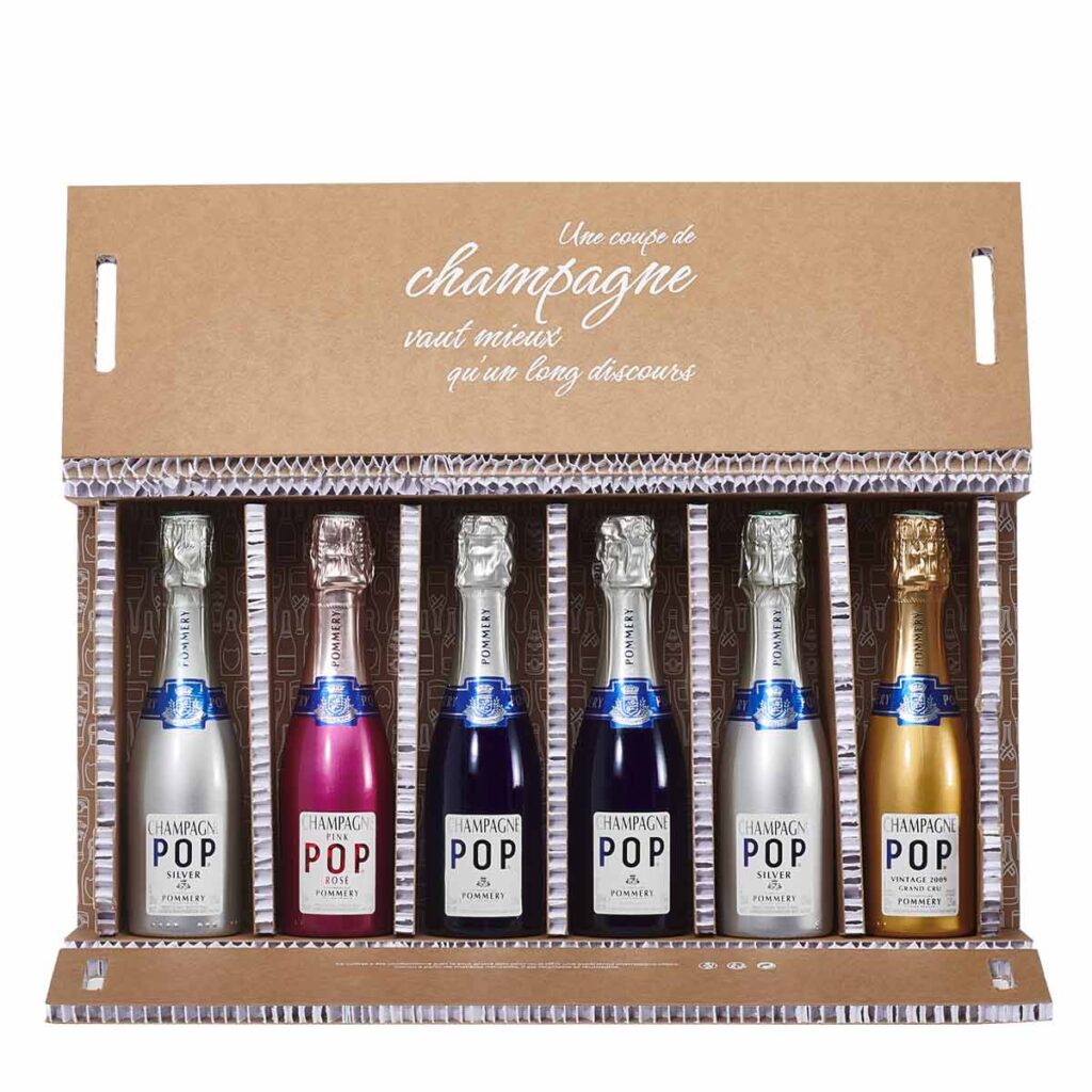 Coffret Mini Champagne Pommery Pop - Champmarket