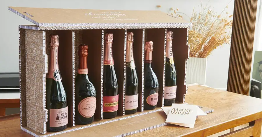 Exclusieve champagneboxes