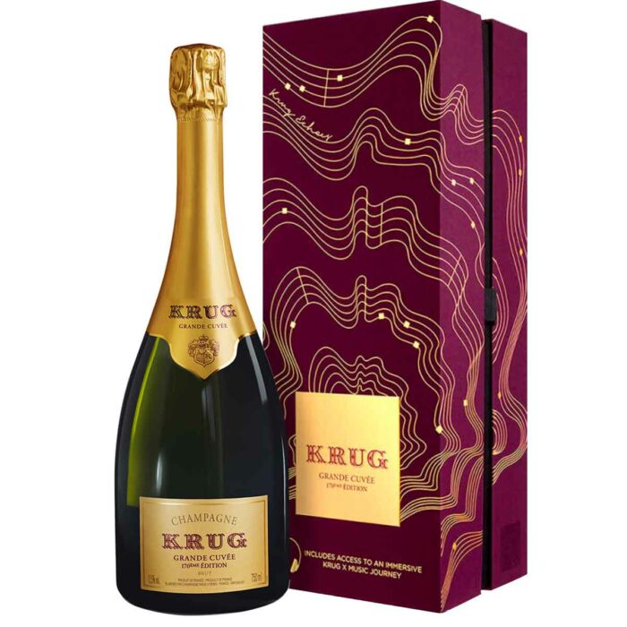 Champagne Krug Grande Cuvée 170eme Édition Coffret en édition limitée Echoes - Champmarket