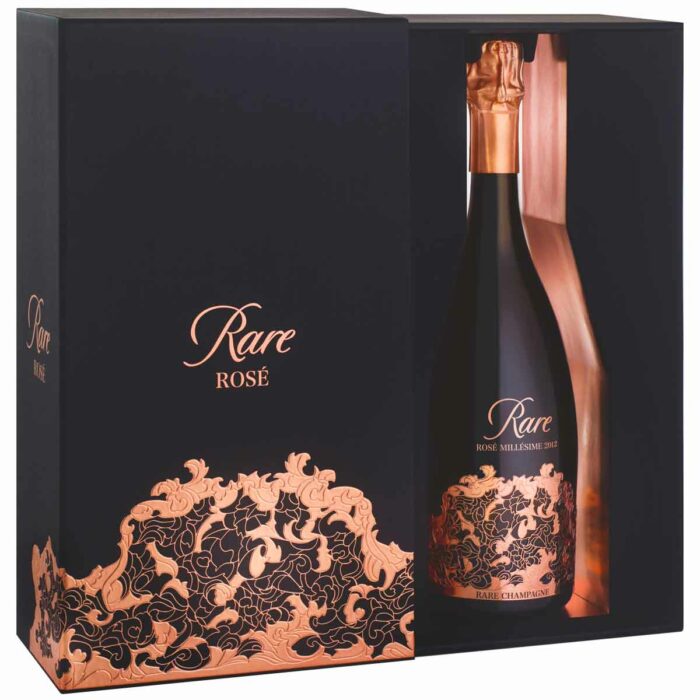 Champagne Rare Rosé Millésime 2012 Bouteille - Rare Rosé Millésime 2012 Bouteille avec coffret Champmarket