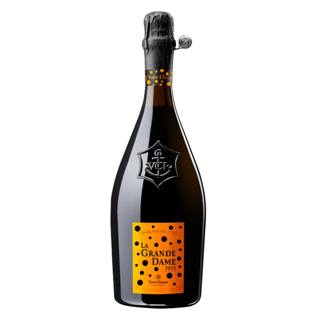 Yayoi Kusama's newest collaboration is with a vintage bottle of Veuve  Clicquot