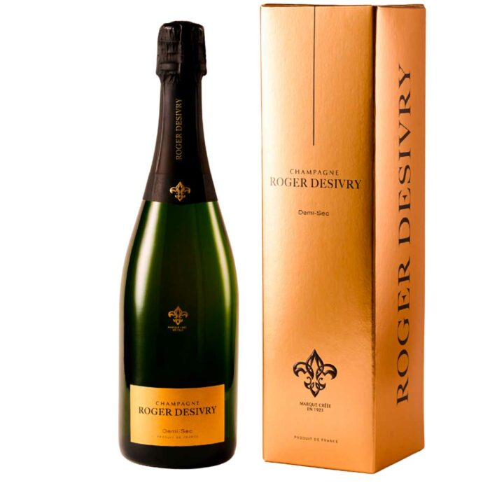 Roger Desivry Cuvée Demi-Sec Fles met etui