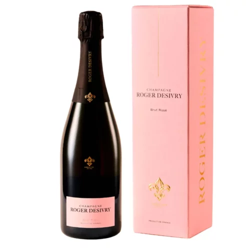 Champagne Roger Desivry Cuvée Rosé Bouteille avec étui - Champmarket