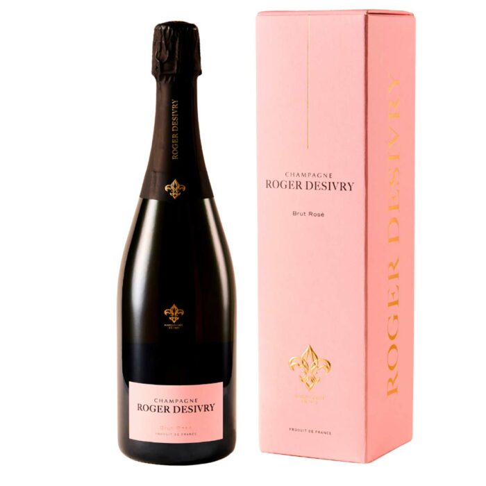 Champagne Roger Desivry Cuvée Rosé Bouteille avec étui - Champmarket