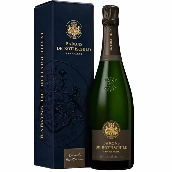 Champagne Barons de Rothschild Brut Nature Magnum avec étui - Champmarket