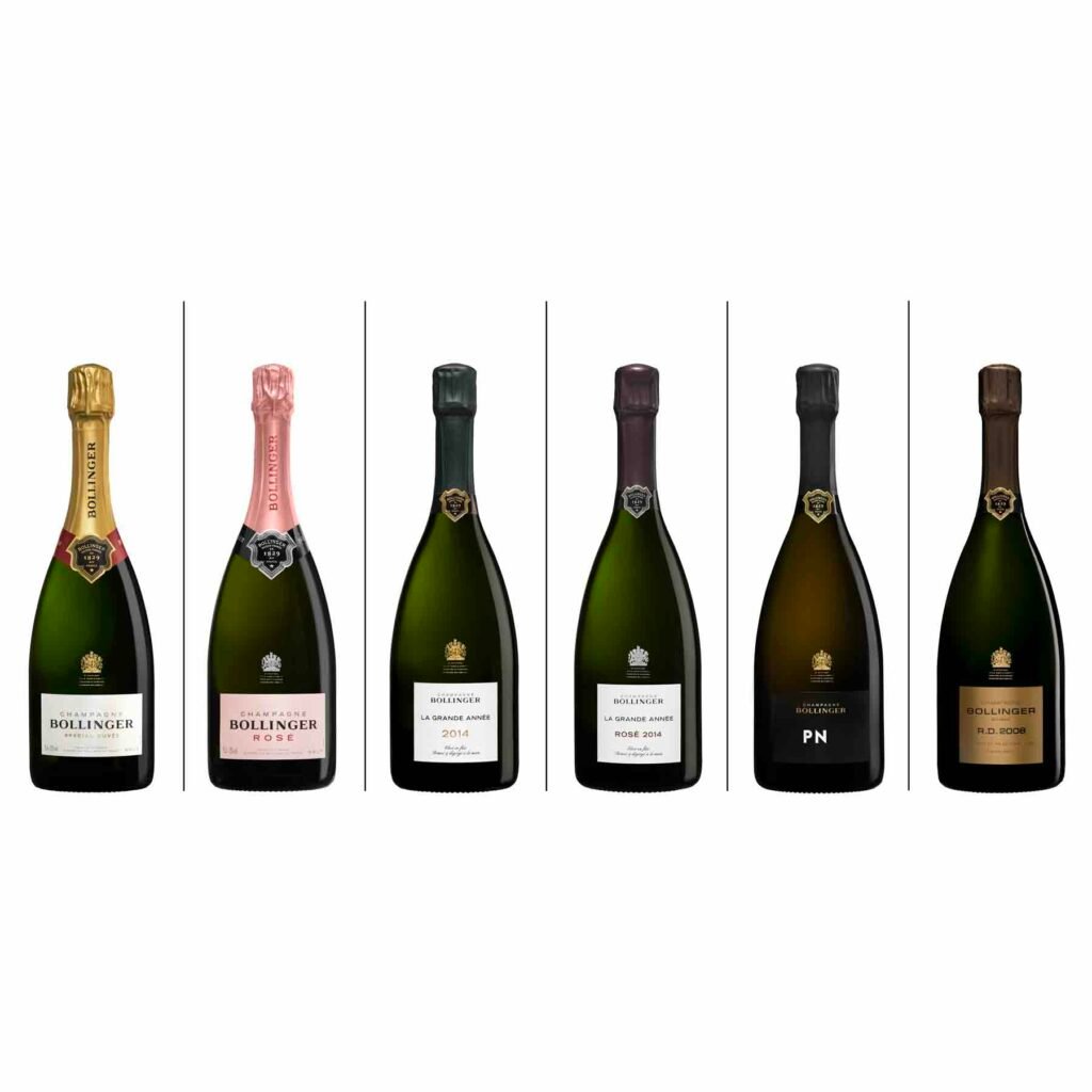 Coffret exclusif Famille Bollinger 6 bouteilles par Champmarket