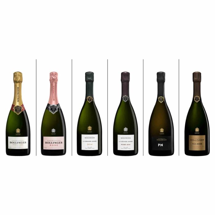 Coffret exclusif Famille Bollinger 6 bouteilles par Champmarket