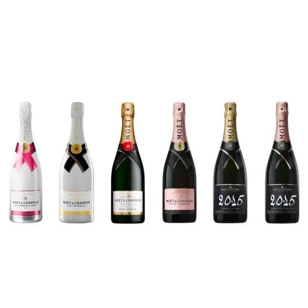 MOËT &amp; CHANDON - lovewine様専  MOET&amp;CHANDON 200ml 新品6本セット Moët & Chandon Moët & Chandon Brut Impérial Love You Metal