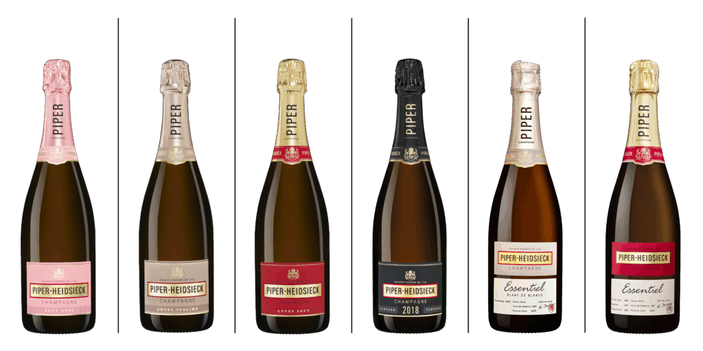Champagne Piper-Heidsieck Coffret Famille 6 bouteilles - Champmarket