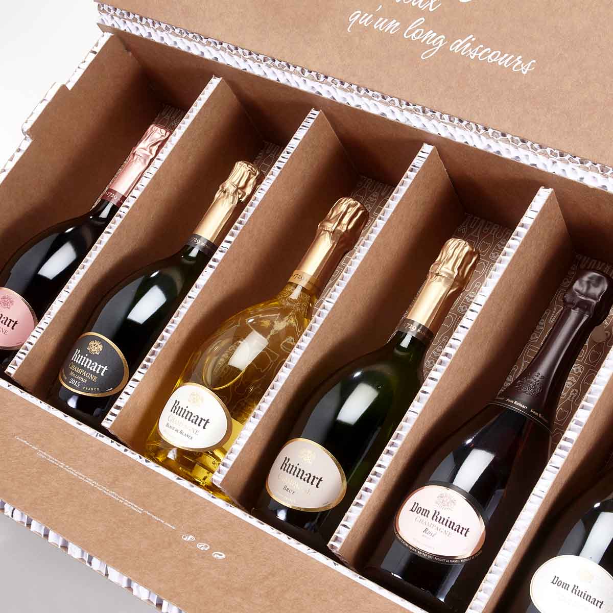 Coffret à champagne Ruinart