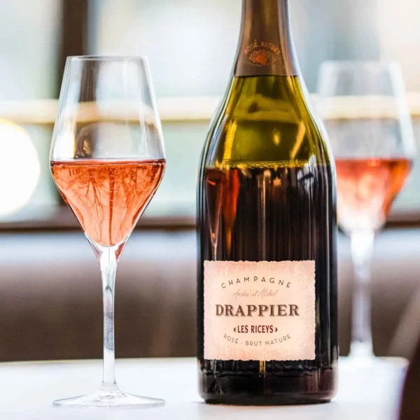 Drappier Brut Nature Rosé Les Riceys Bottle - Champmarket