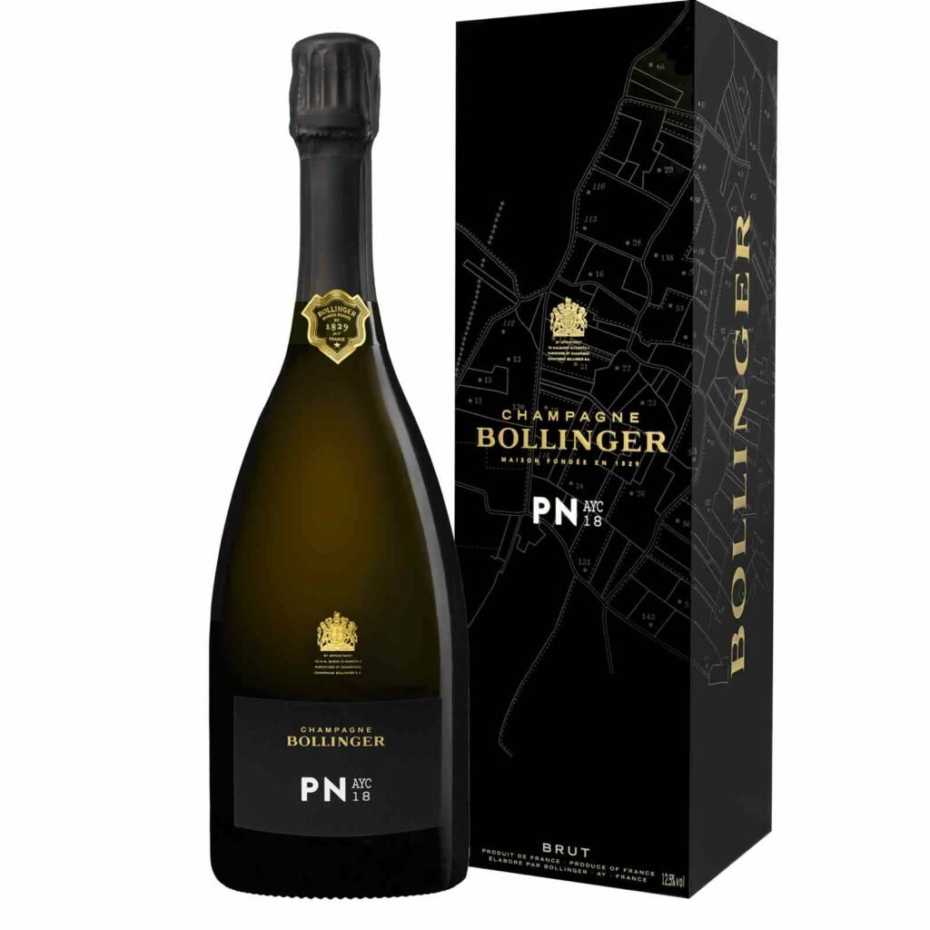 Champagne Bollinger PN AYC18 Bouteille avec étui - Champmarket