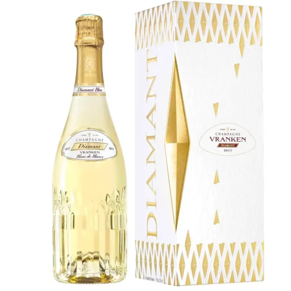 【新品・未開封】シャンパン Diamant Blanc de Blancs Vranken Diamant Blanc de Blancs Bottle with case - Champmarket