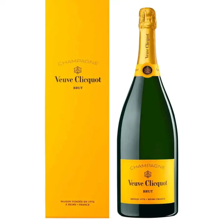 Champagne Veuve Clicquot Brut Carte Jaune Magnum avec étui - Champmarket