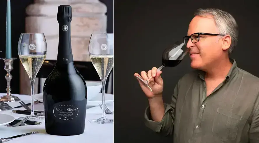 版画 村上隆 #3167 Drunk with Champagne Grand Siècle by Laurent-Perrier N°26 voted wine of the year