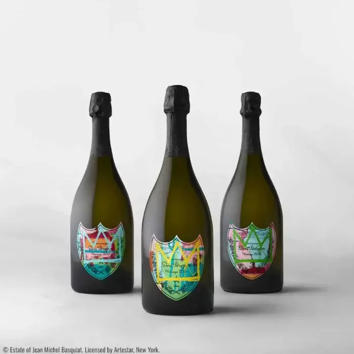 Dom Pérignon Vintage 2015 Édition Spéciale Jean-Michel Basquiat. Collection de trois bouteilles avec coffret - Champmarket