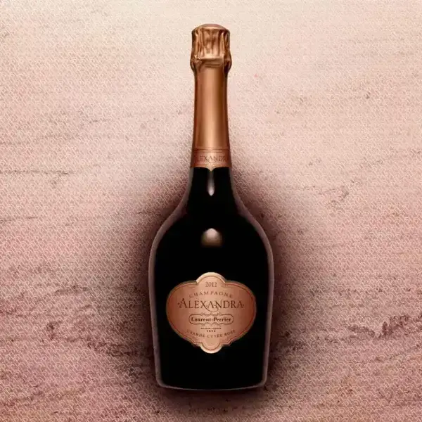 Laurent-Perrier Alexandra Grande Cuvée Rosé 2012 Bottle with case