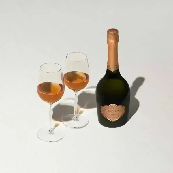Laurent-Perrier Alexandra Grande Cuvée Rosé 2012 Bottle with case