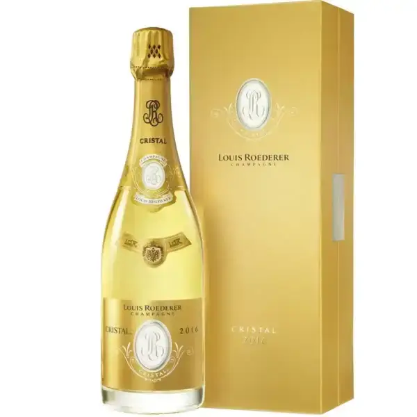 Louis Roederer Cristal 2016 ゴールドボックス付き Louis Roederer Cristal 2016 Bottle with case - Champmarket