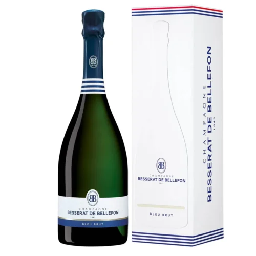 Champagne Besserat de Bellefon Bleu Brut avec étui sur Champmarket