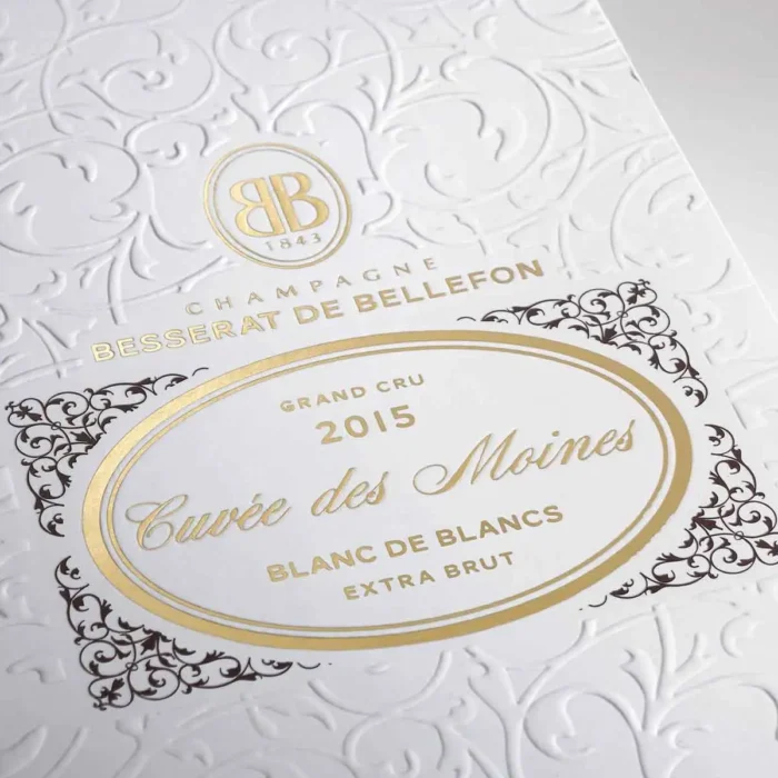 Champagne Besserat de Bellefon Cuvée des Moines Millésime 2015 sur Champmarket