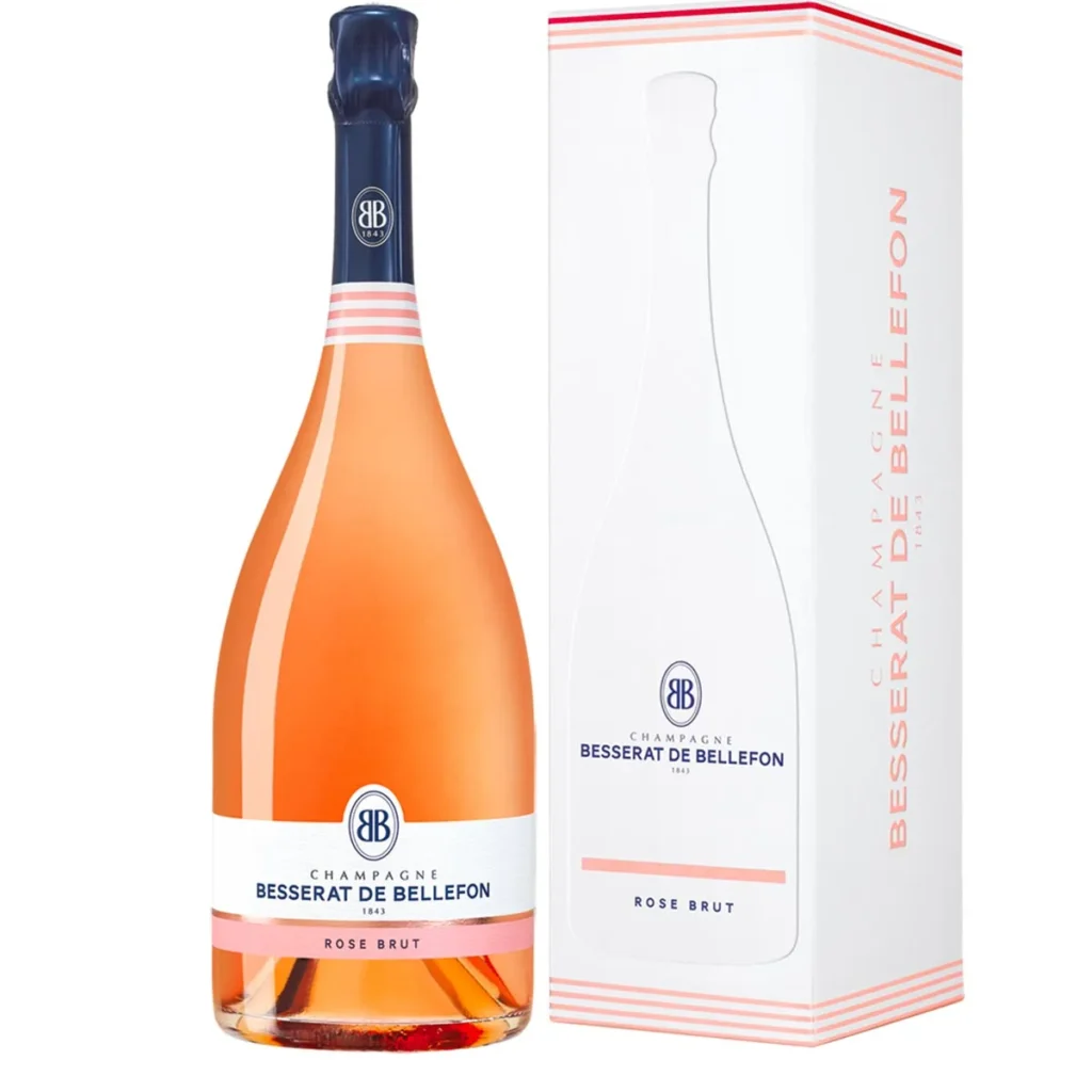 Champagne Besserat de Bellefon Rosé Brut magnum avec étui sur Champmarket