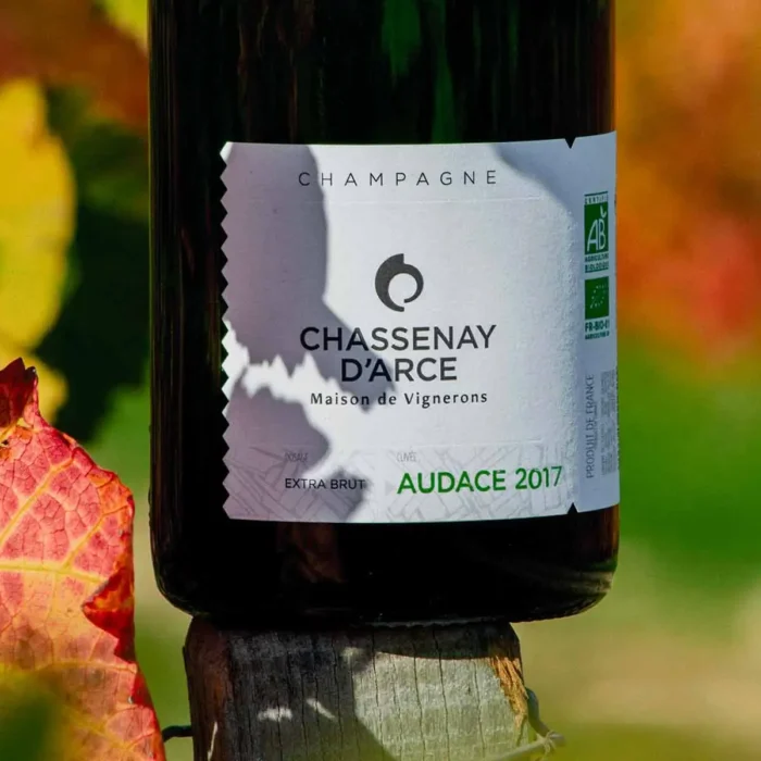 Champagne Chassenay d'Arce Cuvée Audace Millésime 2017 sur Champmarket